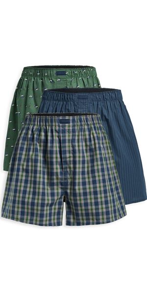 Tommy John Woven Boxer 3 Pack Grenner Pastures Sitting Ducks M