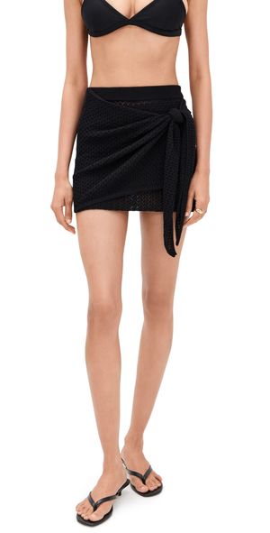 The Garment Tanzania Wrap Skirt Black 8