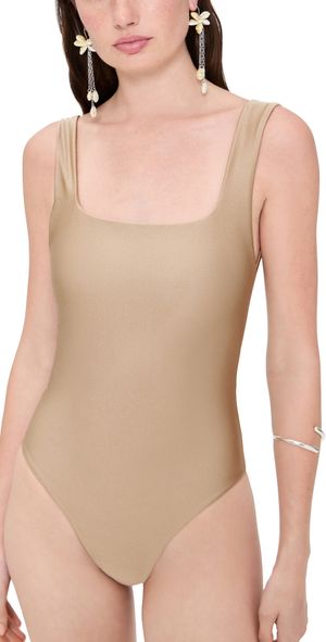 JADE Swim Haven One Piece Taupe S