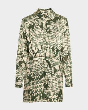 Palmer Satin Mini Dress