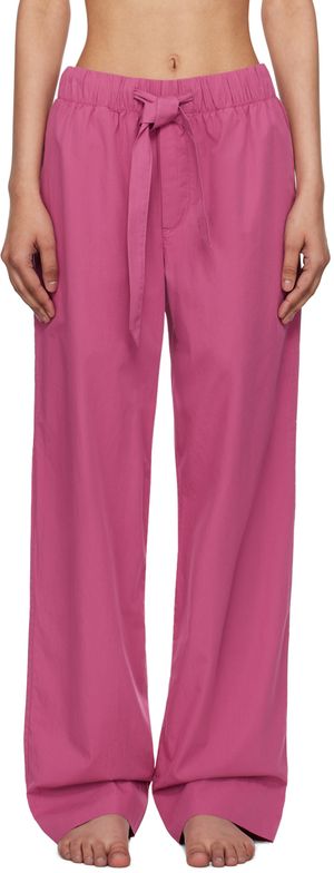 Tekla Purple Drawstring Pyjama Pants