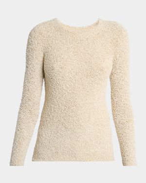 Bethany Textured Crewneck Sweater