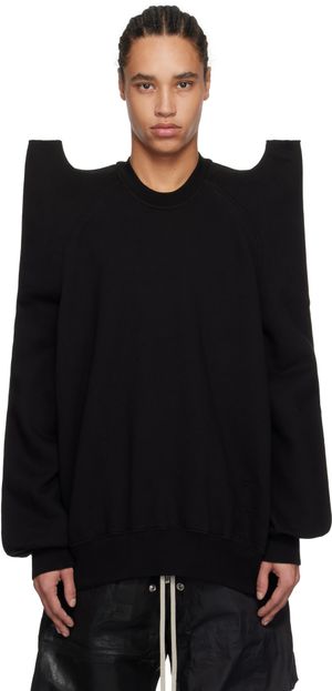 Rick Owens DRKSHDW Black Hollywood Tecsweat Sweatshirt