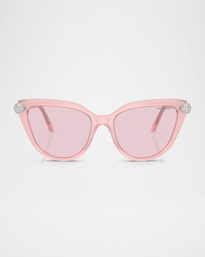 SK6039 Cat-Eye Acetate Sunglasses