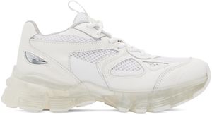 Axel Arigato White Marathon Transparent Runner Sneakers