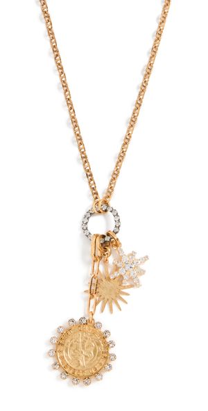 Elizabeth Cole Roxanne Necklace Golden Glow One Size