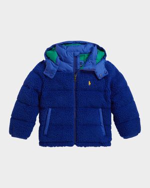 Boy's Woven Ripstop Bomber Jacket, Size 2-7