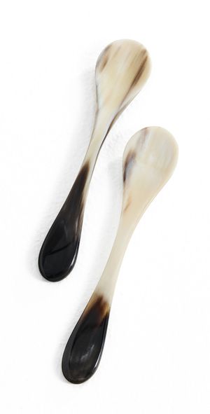Georg Jensen Indulgence Caviar Spoons Brown One Size