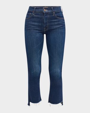 Lil' Insider Crop Step Fray Jeans
