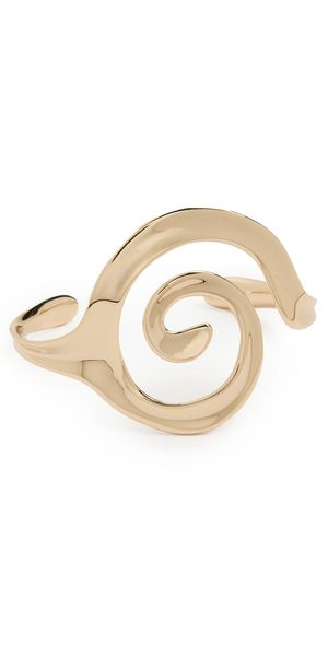 Ettika Aura Swirl Cuff Gold One Size