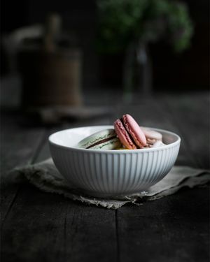 Plisse Set of 2 Bowls - 6" Dia., 14 oz.