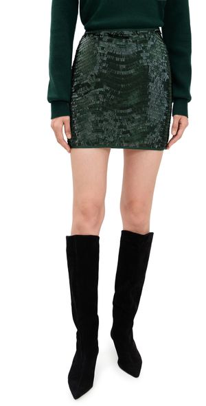 Susana Monaco Swirl Sequin Mini Skirt Cyprus 12