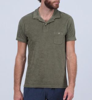 Gili's - Polo en éponge - Taille 2XL - Kaki