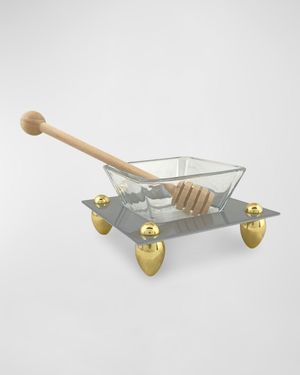 Contemporary Honey Dish by Joy Stember