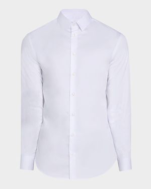 Men's Logan Piece-Dyed Cotton Sport Shirt