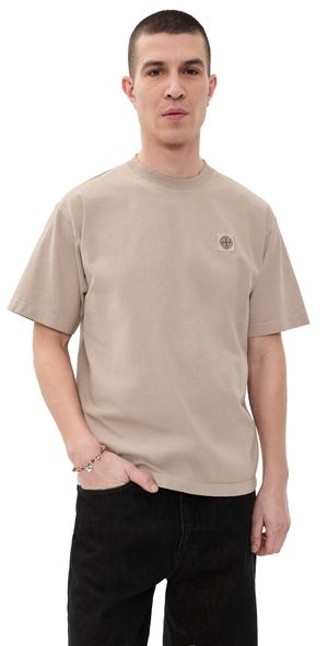 Stone Island Garment Dyed Tee Desert L