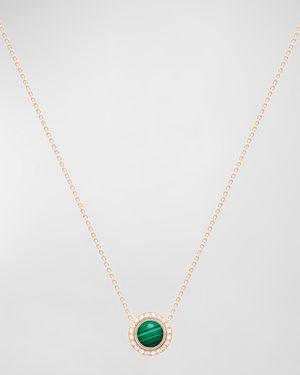 Possession 18K Rose Gold Possession Malachite Pendant Necklace