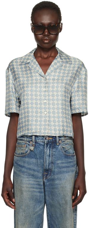 AMIRI Blue MA Quad Shirt