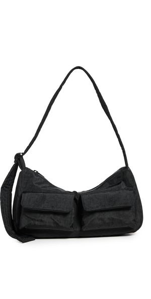 BAGGU Cargo Shoulder Bag Black One Size