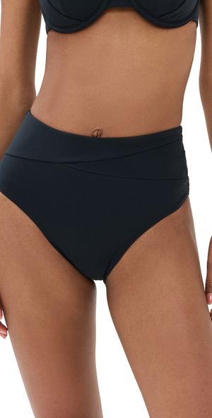 STAUD Coast Bikini Bottoms Black M