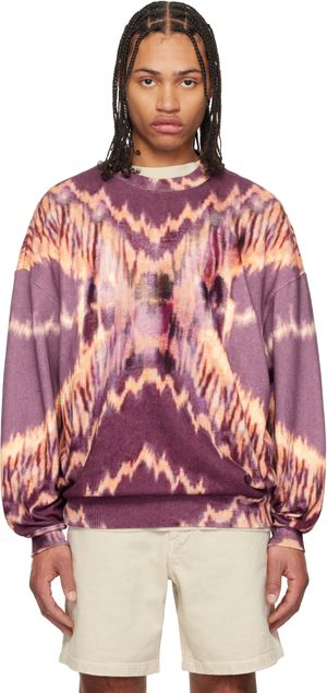 Isabel Marant Purple Dobbie Sweater