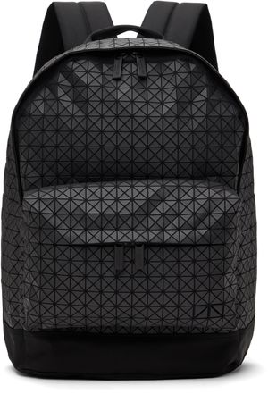 BAO BAO ISSEY MIYAKE Gunmetal Daypack Backpack