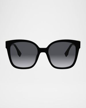 FF Diamonds 55mm Square Sunglasses