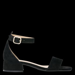 Bocage - Sandales à talon en cuir - Taille 42 - Noir