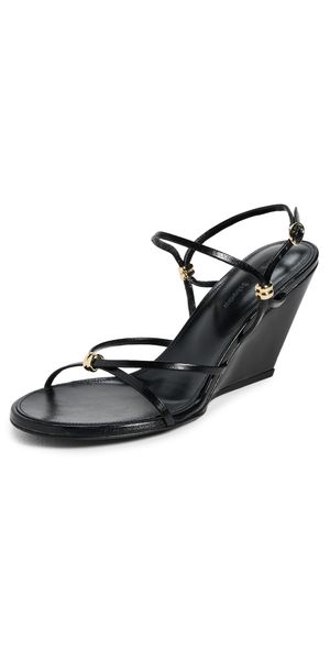Proenza Schouler Coil Wedge Sandals Black 38