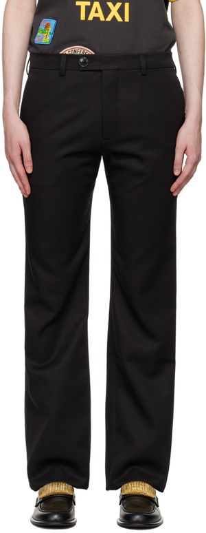 Martine Rose Black Bumster Trousers