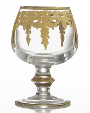 Vetro 24K Gold Brandy Glass