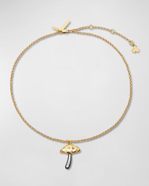 Mushroom Pendant Necklace