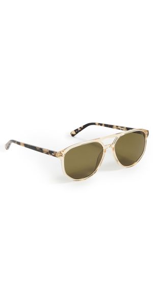 Krewe Brando Sunglasses Champagne/Iberia Polarized One Size