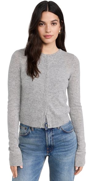 Joe's Jeans The Dani Cashmere Cardigan Heather Grey L