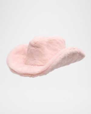Faux Fur Cowboy Hat