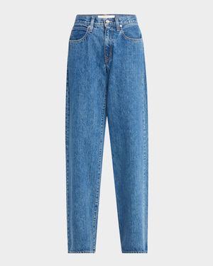 Mica Low-Rise Wide Relaxed Jeans