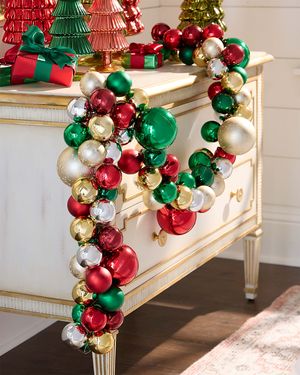 Traditional Christmas Ornament Garland, 72"