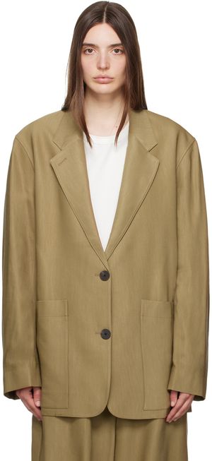 Studio Nicholson Khaki Conde Blazer
