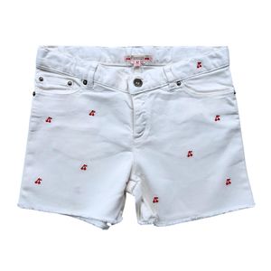 Bonpoint - Seconde Main - Short enfant blanc - 12 ans - Taille 12A - Blanc
