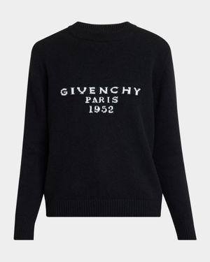 Logo Wool-Blend Crewneck Sweater