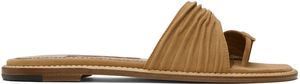 Manolo Blahnik Tan Tibo Sandals