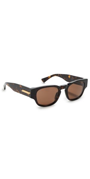Bottega Veneta Stretch Sunglasses Havana-Havana-Brown One Size