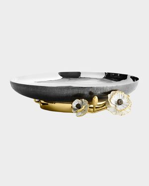 Anemone Medium Footed Platter