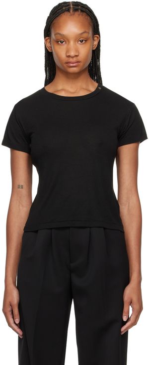 ANINE BING Black Amani T-Shirt
