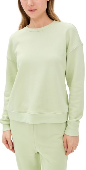 Eberjey French Terry Sweatshirt Matcha S