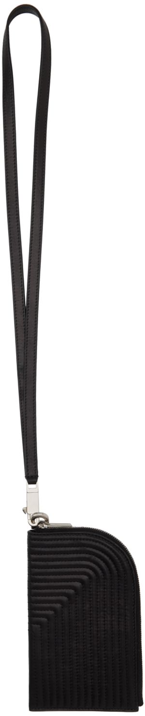 Rick Owens Black Lido Neck Wallet