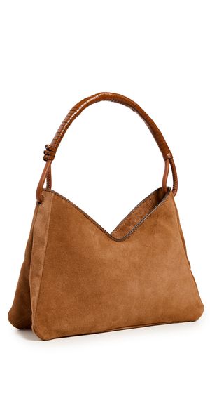 STAUD Valerie Shoulder Bag Tan One Size