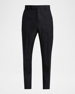 Men's Python Jacquard Formal Pants