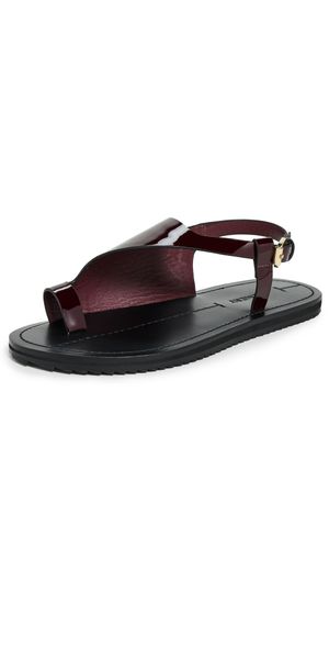 A. EMERY Milne Sandals Bordeaux 36