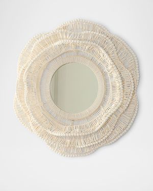 Layered Beaded Mirror